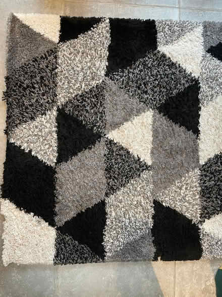 Photo of free Shaggy Geometric Rug (Lower Weston) #2