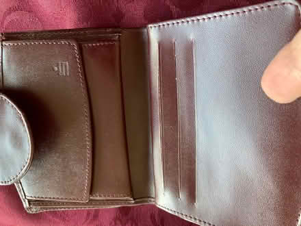 Photo of free 2 Unused Maroon Wallets (Near Eubank Costco) #4