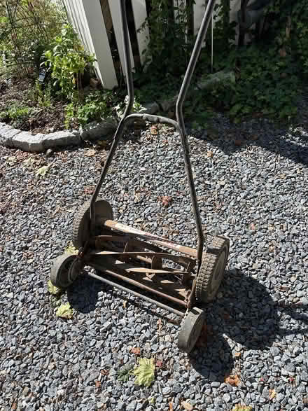 Photo of free Push lawn mower (Andover downtown) #1