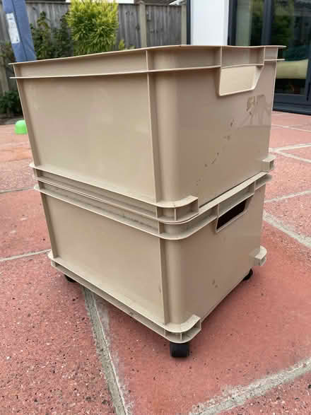 Photo of free Storage crates x2 (Hellesdon NR6) #1