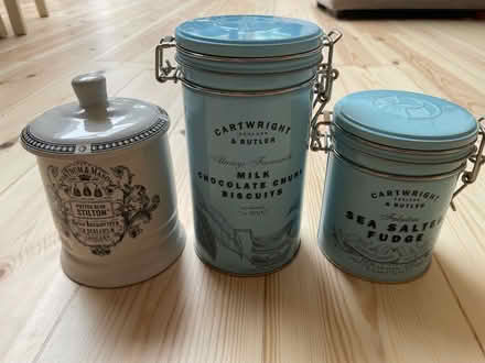 Photo of free 3 empty tins/pot (Patcham) #1