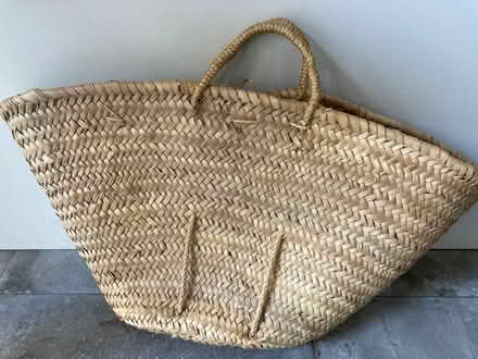 Photo of free Straw basket/bag (Deddington OX15) #1