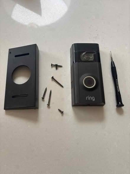 Photo of free Ring doorbell and mounting plate (Richmond) #1