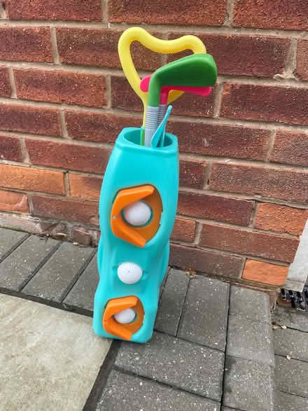 Photo of free Toddlers plastic golf set (Longbarn WA2) #1