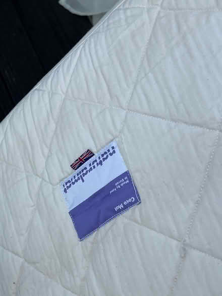 Photo of free Single naturalmat organic mattress (SE10) #1