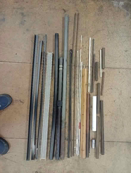 Photo of free Selection of poles, rods, etc of various sizes and materials (Gunton NR32) #2