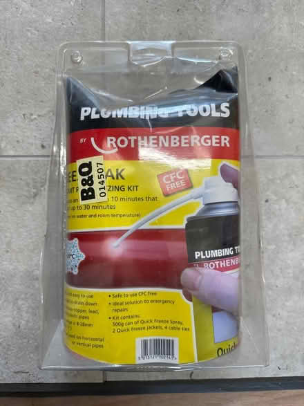 Photo of free Radiator pipe freeze Tool (CM12) #1