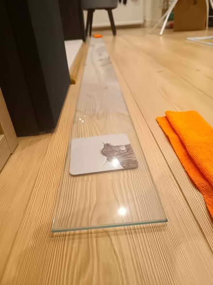 Photo of free 2.7m Very long glass shelf (Altofts WF6) #1