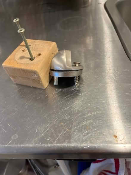 Photo of free Door stop for a wooden floor (Golden Triangle) #1