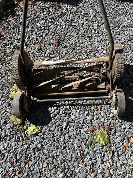Photo of free Push lawn mower (Andover downtown) #2