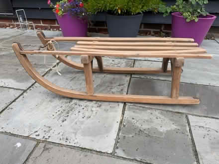 Photo of free Wooden retro sledge (Yapton BN18) #1