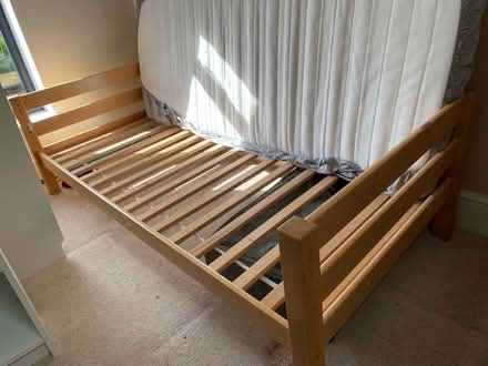 Photo of free Wooden single bed (Chorlton, Manchester, M21) #1
