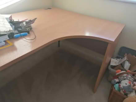 Photo of free Office desk and matching drawers (Hunts Cross L25) #1