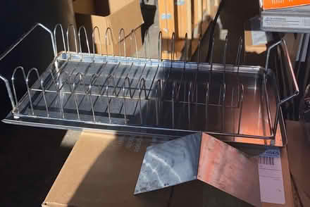 Photo of free Mini Stainless Steel Dish Rack (Ridgefield, CT) #1