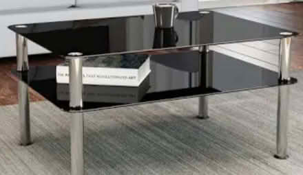 Photo of free Smoked glass coffee table (Stenson Fields CP DE24) #1