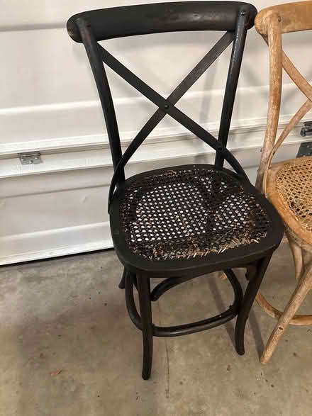 Photo of free RH Madeleine Rattan Counter Stools (Oxnard) #2