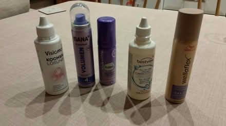Photo of free Hairspray and contact lens solution (mitchams corner CB4) #1