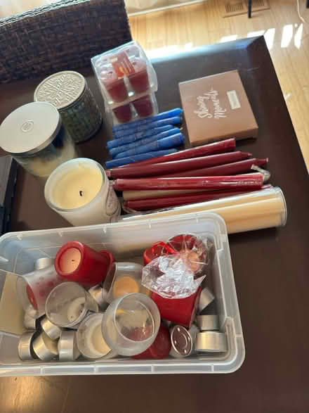Photo of free Candles and candle holders (Wattles and Squirrel) #1