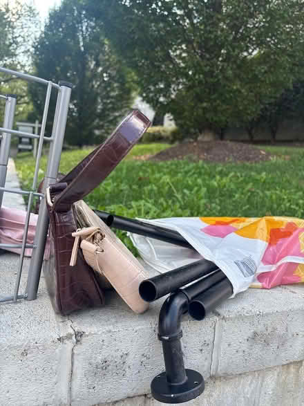 Photo of free Cushion cover, tray, curtain rod (Hill East) #1