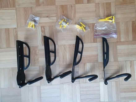 Photo of free Wall mounted bicycle hooks (Finchampstead RG40) #2