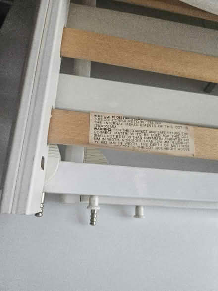 Photo of free Cot bed / project (Ashton in Makerfield WN4) #3