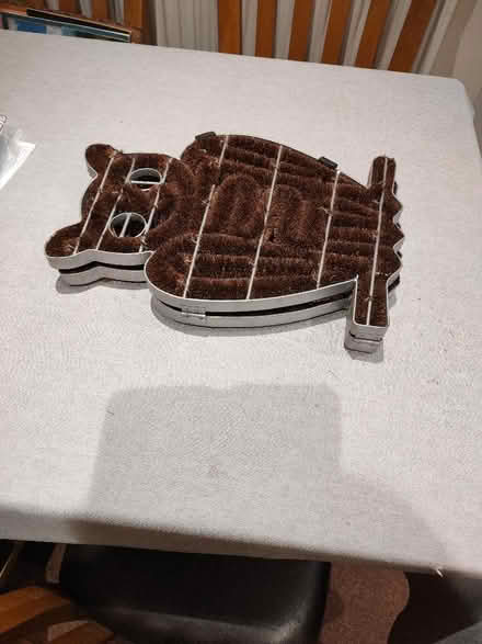 Photo of free Raised Owl boot/shoe scraper doormat (Tilekiln TN38) #3