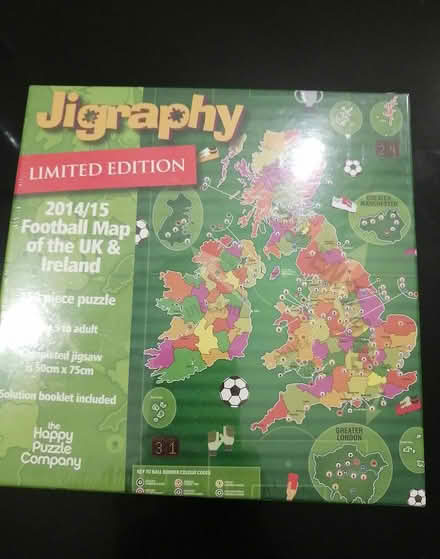 Photo of free Football map puzzle unopened (Wokingham RG41) #1
