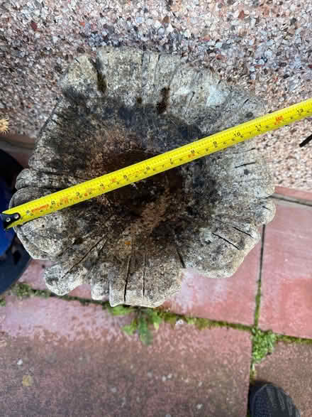 Photo of free Bird bath - small - 17" high x 12" width (Craigleith EH4) #2