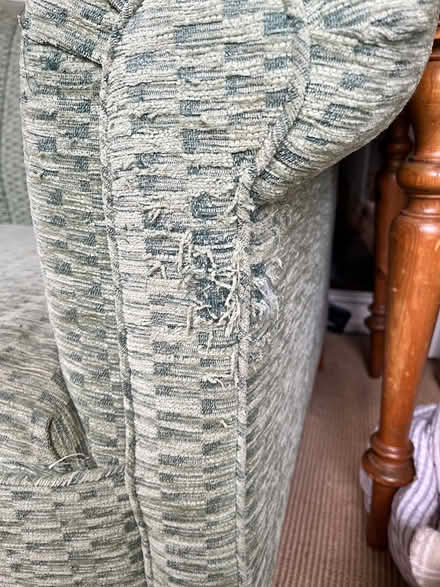 Photo of free Green 2 seater sofa (Kennington, Oxford, OX1) #3