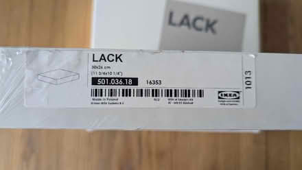 Photo of free IKEA Lack White Shelf x 2 (Hednesford WS12) #2