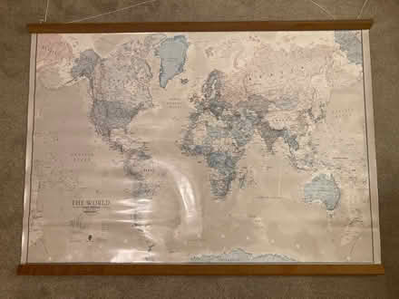 Photo of free Map of the world (Harringay N4) #1