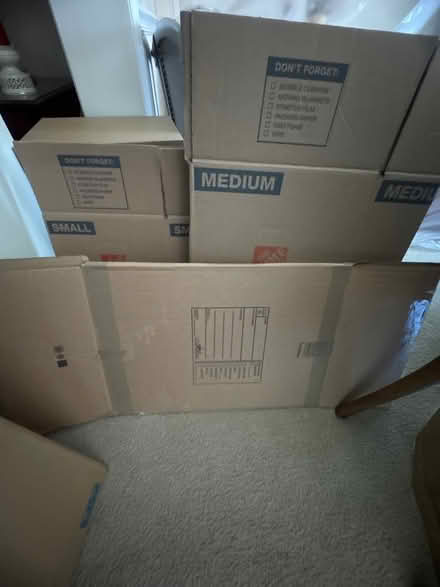 Photo of free MovingStorage boxes/packing peanut (Maple Glen) #3