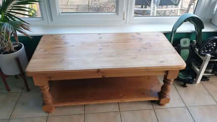 Photo of free Solid Pine Coffee table (Shefford Hardwick SG17) #1