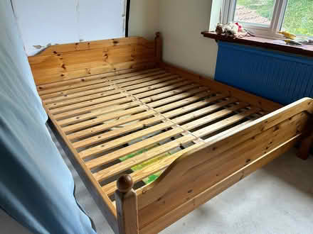 Photo of free Ikea king size bedframe (Lee-on-the-Solent PO13) #2