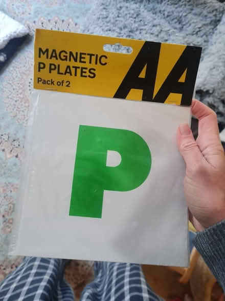 Photo of free P Plates (Wokingham RG40) #1