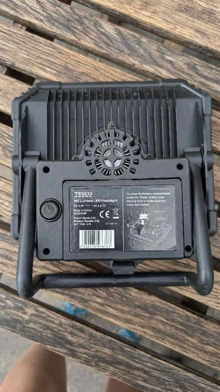 Photo of free Battery floodlight (Hednesford WS12) #3