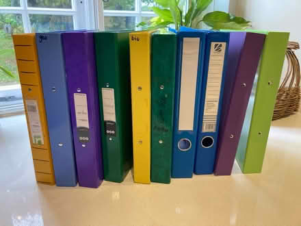 Photo of free Lever arch files and ring binders (Westcott RH4) #2