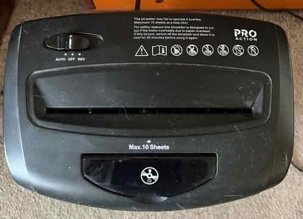 Photo of free Cross cut shredder (Haywards Heath RH16) #1