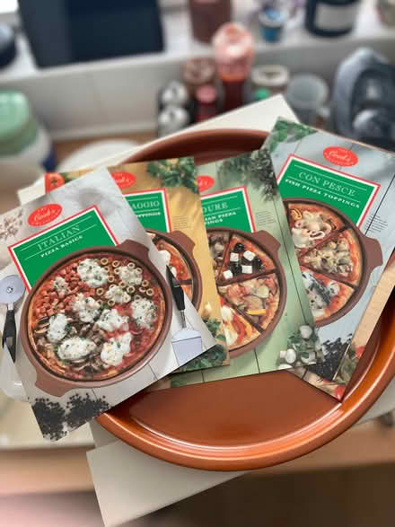 Photo of free 12” Pizza Dish, unused. (Belmont SL6) #2