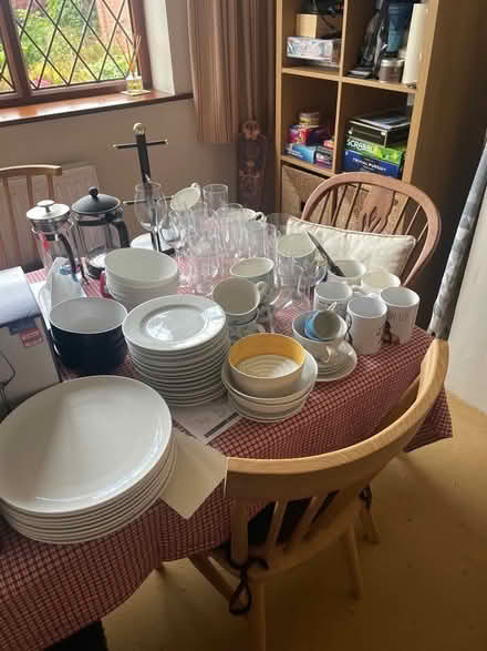 Photo of free Crockery and glasses (Rishton BB1) #1