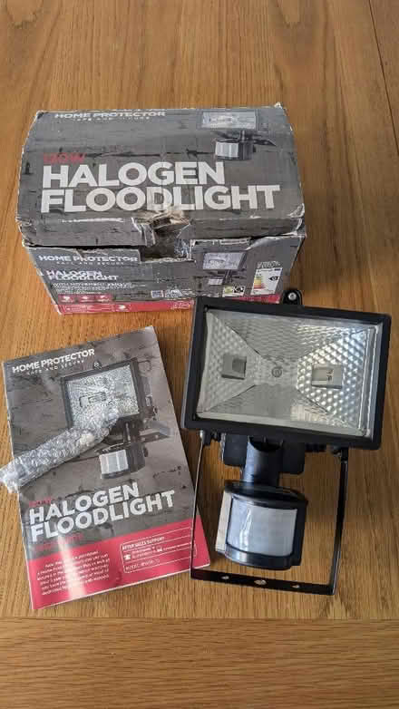 Photo of free Halogen Floodlight with sensor (Hednesford WS12) #1