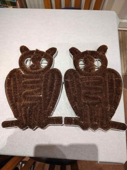 Photo of free Raised Owl boot/shoe scraper doormat (Tilekiln TN38) #1