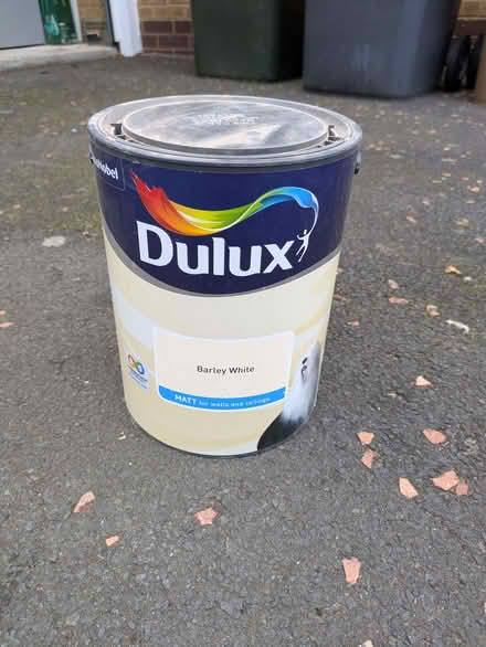 Photo of free 5L Barley White Matt paint for walls and ceilings. (Forest Hall NE12) #1