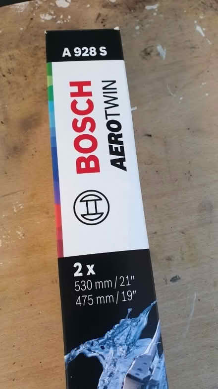 Photo of free Bosch windscreen wiper blades (Oakridge RG21) #1