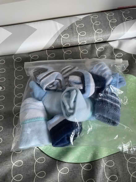 Photo of free 0 to 6 month old socks (Thringstone LE67) #1