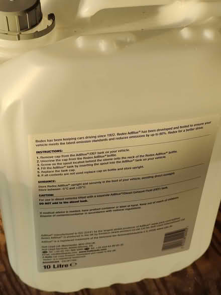 Photo of free AdBlue (Pin Green SG1) #1