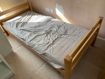 Photo of free Wooden single bed (Chorlton, Manchester, M21) #2