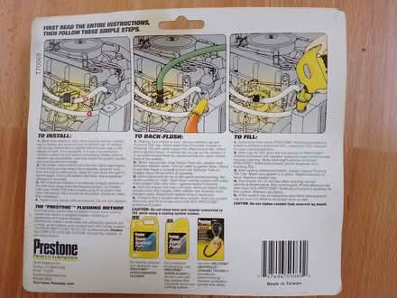 Photo of free Car coolant system "Flush and Fill" kit (Sapley PE28) #2