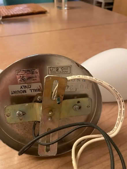 Photo of free Bathroom sconce with glass shades (Upper West Side) #2