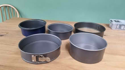 Photo of free Cake tins, different sizes (Tolworth KT6) #1